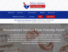 Tablet Screenshot of midvalleypharmacy.com